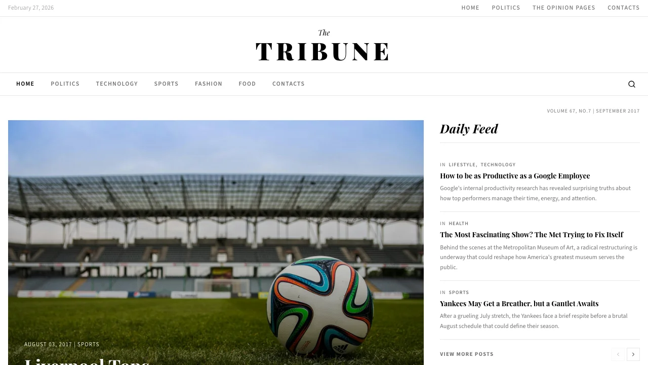 Loading preview of Tribune